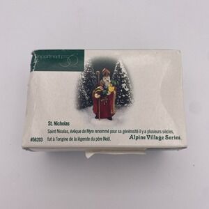 Department 56 - Alpine Village Series "St Nicholas" #56.56203 In Original Box